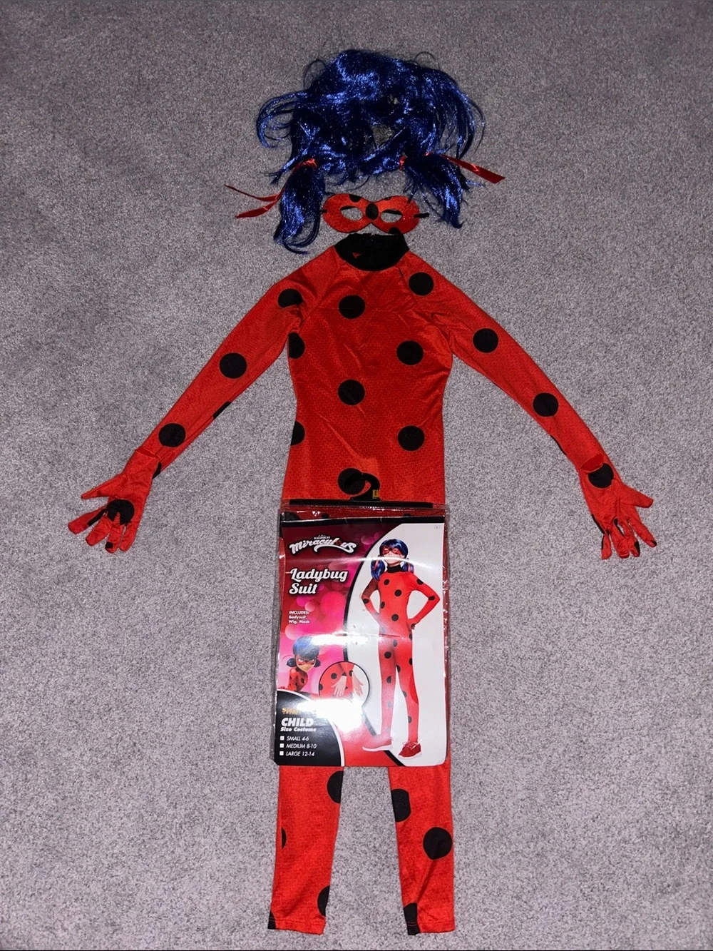 Miraculous Ladybug Girls’ S(4-6) Halloween Costume